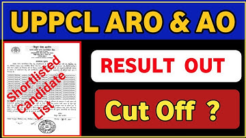 UPPCL ARO RESULT 2021 OUT | UPPCL AO RESULT 2021 | uppcl aro cut off 2021 | uppcl tg2 result jald