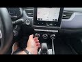 Renault ARKANA – How to Enable and Disable AC