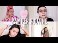 FALL PAMPER ROUTINE: AT HOME SPA DAY 2018 | JuicyJas
