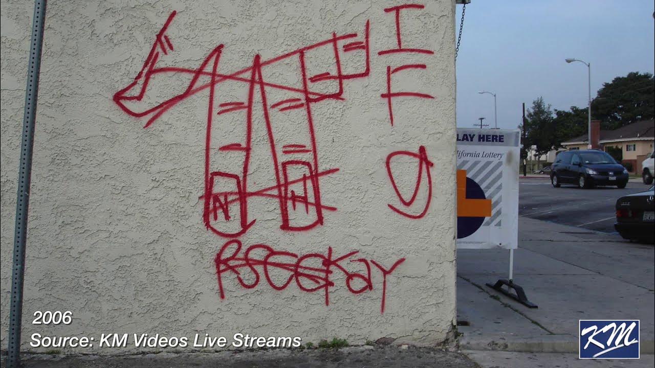2006 Gang Graffiti in South Los Angeles and Compton YouTube