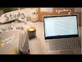 study with me || продуктивный день студента, пишу курсовую, что помогает от стресса (study vlog)