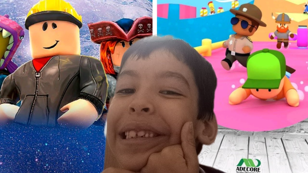 jogando Roblox e stumble guys Dudu Gameplay - YouTube