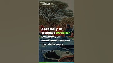 Desalination requires vast amounts of energy which not only increases emissions but...