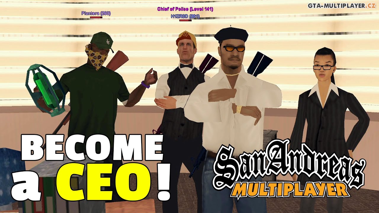 Start an Organization and Become a Real CEO on GTA SAMP Online Servers! - Offices and Business