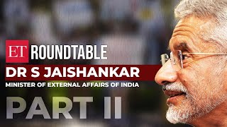 EAM Jaishankar talks politics, foreign policy, and what changed in PM Modi&#39;s tenure | ET Roundtable