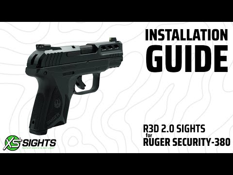 R3D 2.0 Installation - Hammer & Punch - Ruger Security-380