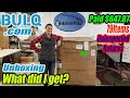 Bulq.com Pallet Unboxing Uninspected Returns 79 Items paid $647.87 What did I get? Online Re-selling