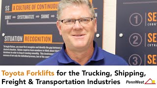Toyota Forklifts: The Best Lift Truck for the Transportation, Freight, and Trucking Industries