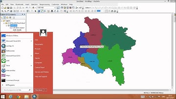 การทำ Hyperlink,Map Tip และ Html popup