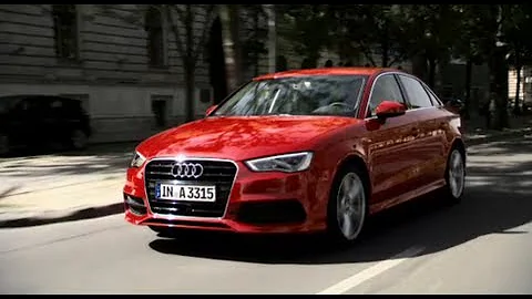 New Audi A3 Sedan trailer