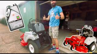 Don’t Skip This: Exmark 32" Staris E-Series Oil Change