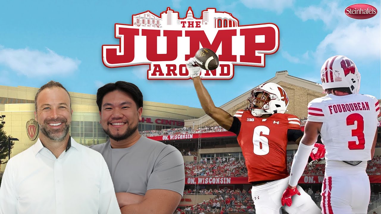 Does the NCAA Hate Wisconsin Badgers Football? + Alex Donno Joins! - The Jump Around 7.17.25