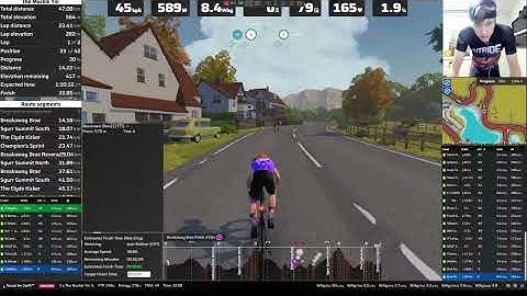 All Green Sprint Segments from GHT - 2025 FRR Tour Britannia