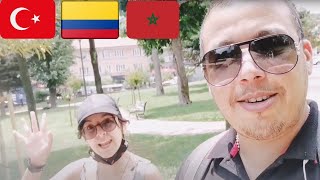 جولة مع صديقتي الكولومبية في اسكودار اسطنبول اجمل مكان في تركيا