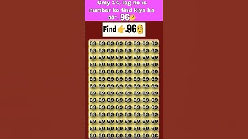 Find 63 🧐😱🤔 join for more puzzle #viral #brainteasers #number #shorts #treanding #pypシ #quiz # new