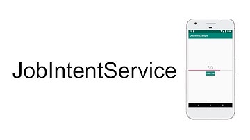Background service using JobIntentService | Android Tutorials