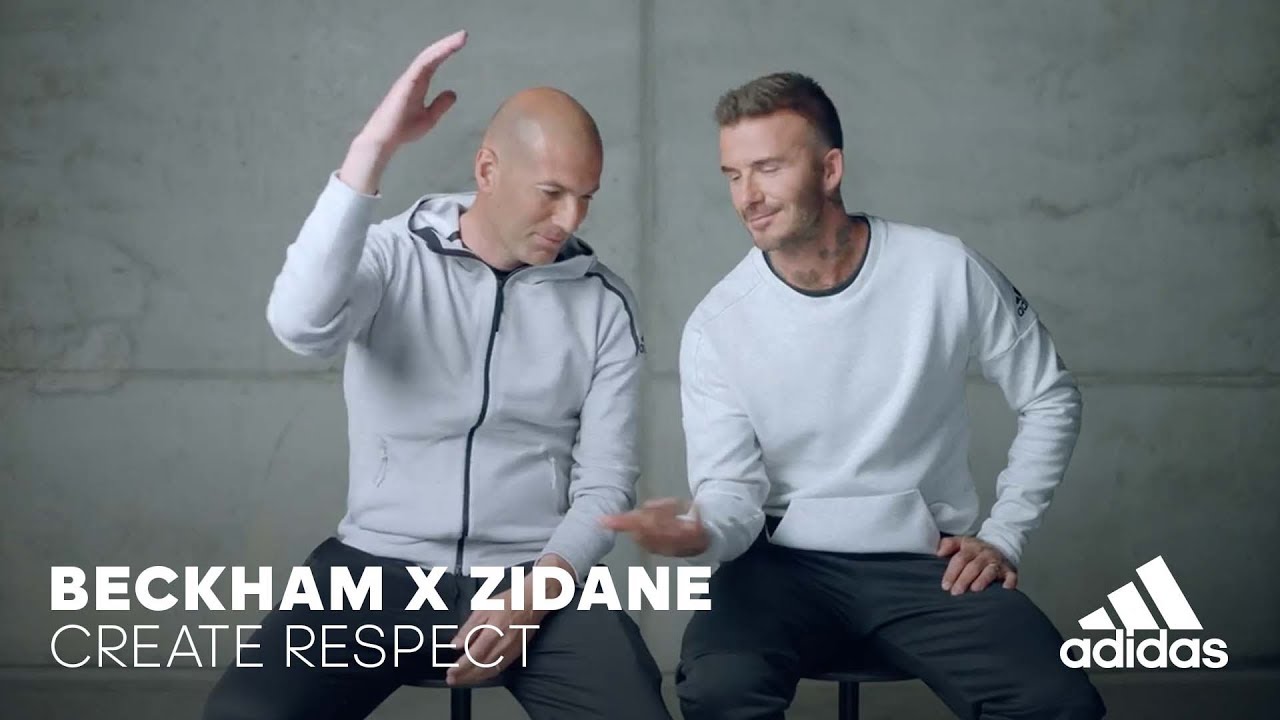 david beckham zidane adidas