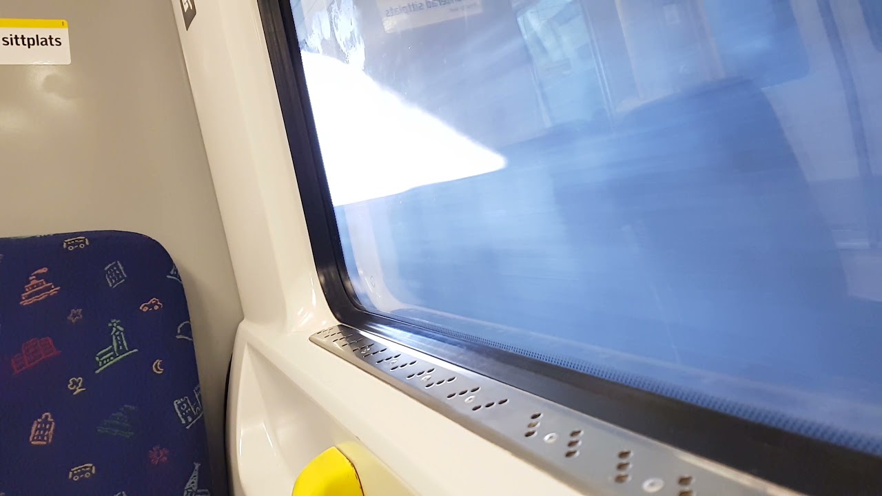 Skärholmen-Masmo med C20 Tunnelbana vagn 2182