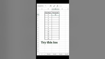 Mastering Roman Numerals in Excel: A Step-by-Step Guide #romannumerals #exceltricks