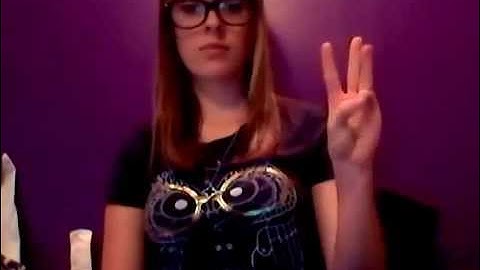 SLG102 American Sign Language II  Lesson 10 Assignment 2