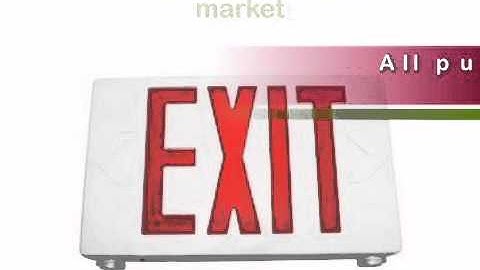 Led Exit/Emg Combo Red Wh Hsing - superiorlighting.com