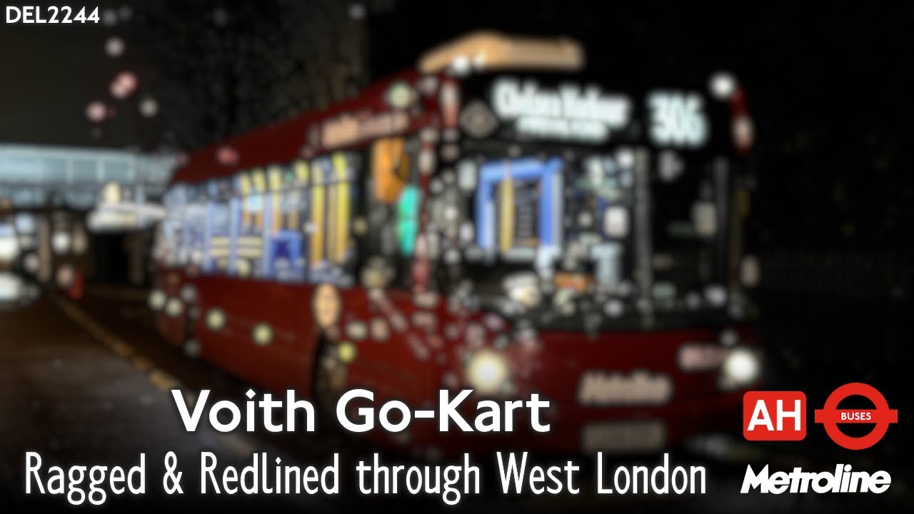Voith Go-Kart! | Metroline Enviro 200 MMC gets redlined and ragged across West London on Route 190