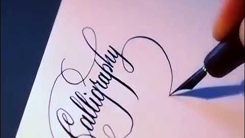 calligraphy masters - handwriting.