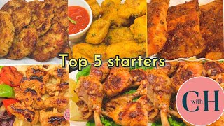 5 Amazing Ramazan special Recipes-Simple And Easy different Starters recipes Without Oven.