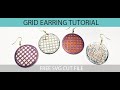 Grid earring tutorial