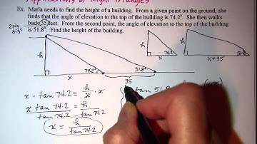 Applications of Right Triangles