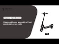 GT3 | Foot pedal back cover | Segway Ninebot