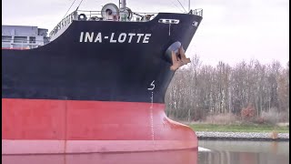 SHIP SPOTTING in Germany! Impressive 180 meter Cargo Ships Compilation!