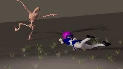 poser pro 2014 soft body Animation Constraint sample 1 , simulatied