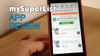 mySuperList iPhone App Review @mySupermarket screenshot 5