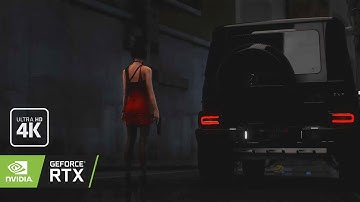 GTA V: Insane Photorealism Graphics MOD - Maximum Settings Gameplay - Ray-Tracing Graphics MOD [4K]