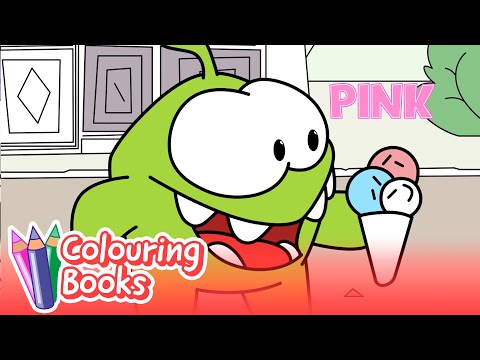 Видео: Learn COLORs with Om Nom 