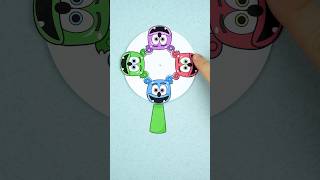 Gummy Bear Sprunki Incredibox In Paper Craft Challenge Game