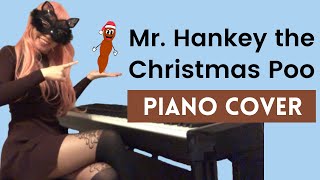 Mr. Hankey the Christmas Poo PIANO COVER with lyrics - South Park piano