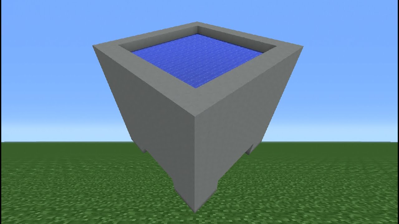 Minecraft Tutorial: How To Make A Cauldron - YouTube
