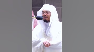 {فَمَا لَنَا مِن شَافِعِينَ  وَلَا صَدِيقٍ حَمِيمٍ} تلاوة باكية بالصبا | فضيلة الشيخ ياسر الدوسري.