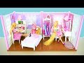 Bedroom & Dressing room for Barbie dolls & Princess dolls Kamar Tidur & Ruang Rias Barbie Camarim