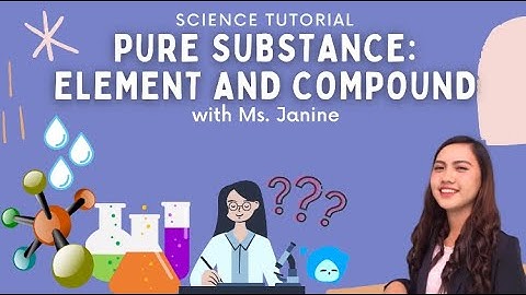 ELEMENT AND COMPOUND