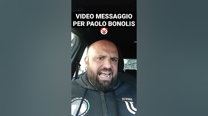 #videomessaggio per #PaoloBonolis #Juventus  #Inter