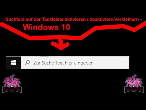 Video: Wie aktiviere ich das Suchfeld in Windows 10?