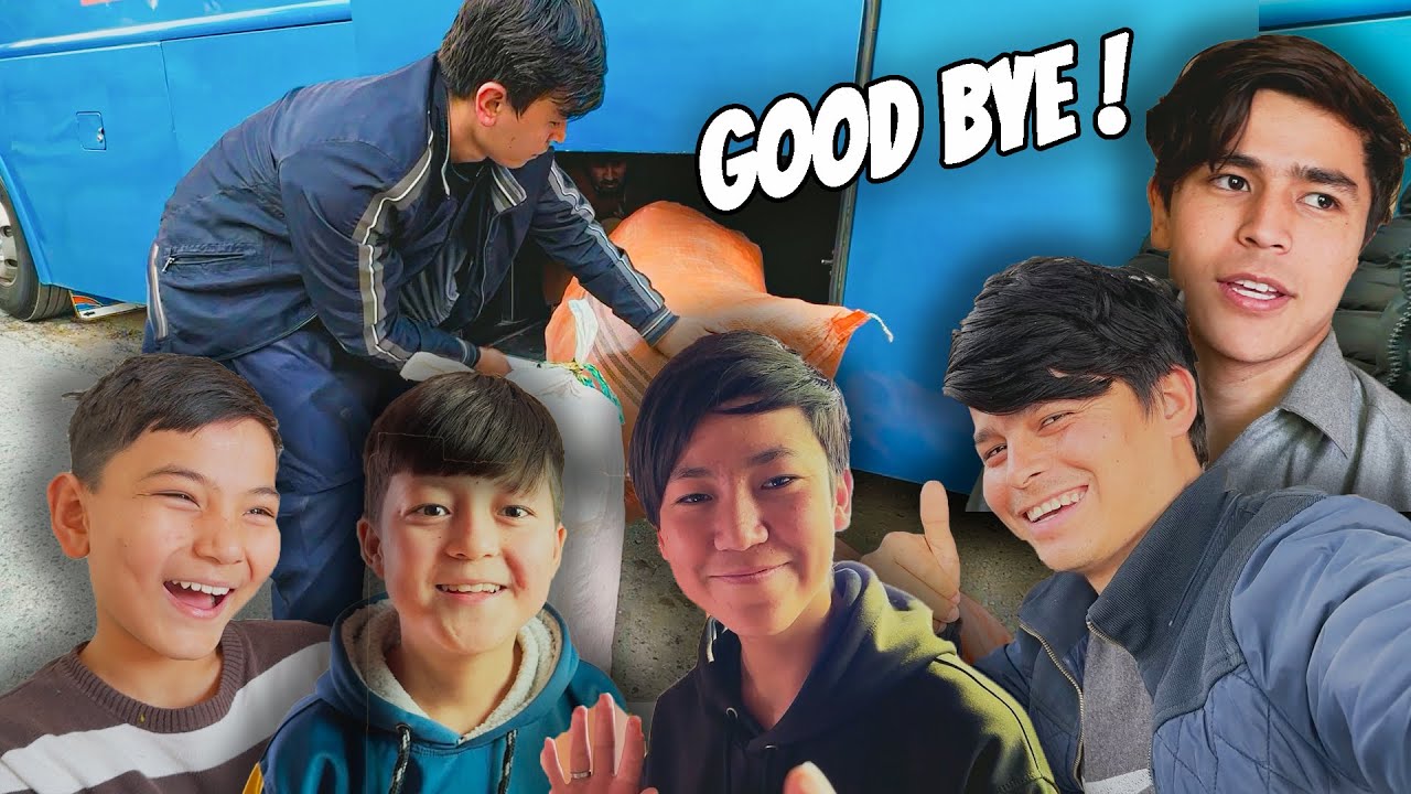 My Journey Ends Saying Good Bye to My Family 😥💔😭| سفر من با خداحافظی با خانواده ام به پایان می رسد