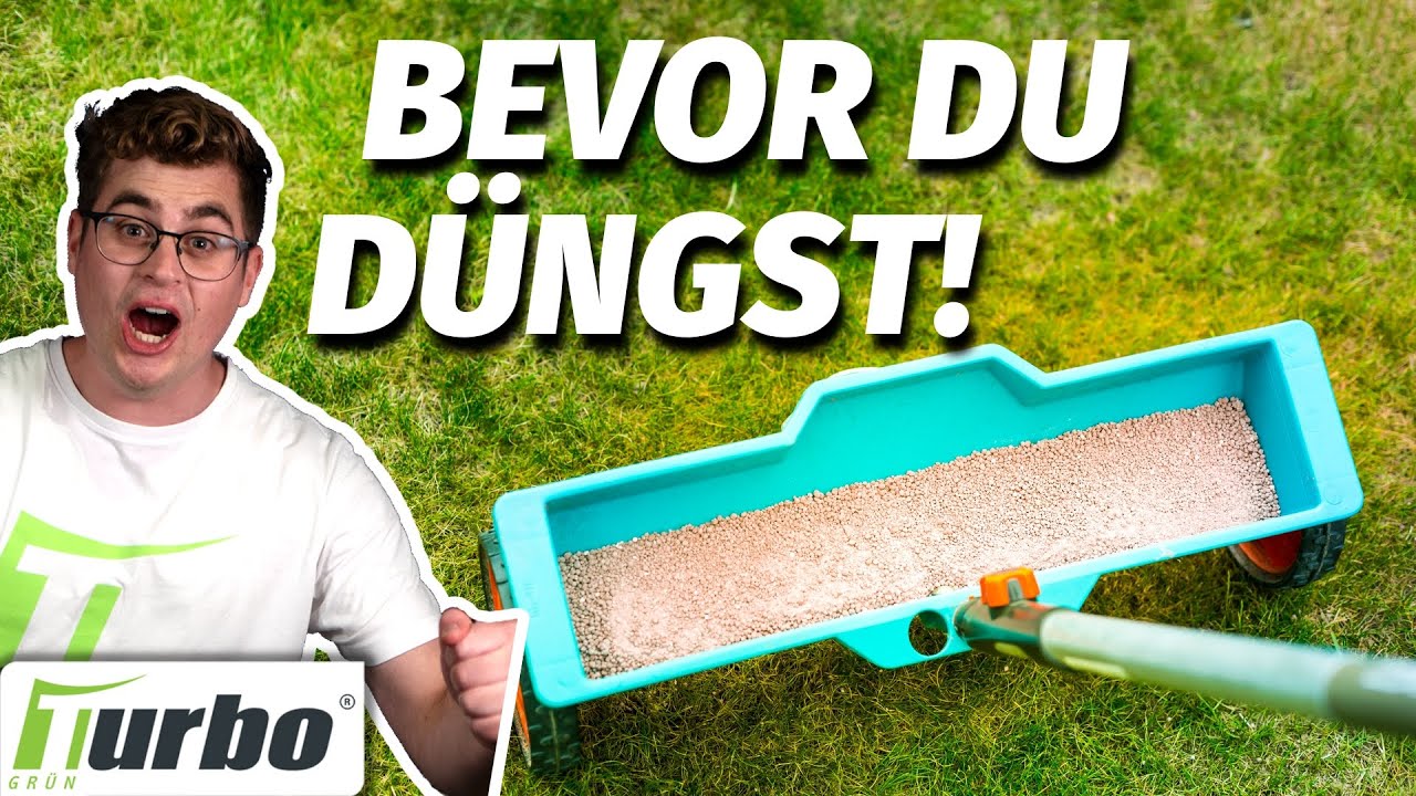 Rasen düngen im Frühjahr ☀️ | Die ERSTE Düngung VLOG 5 | Turbogrün