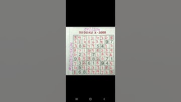 Deccan Herald Diagonal #Sudoku answer | X 3068 | January 09, 2024 #DeccanHerald #diagonalsudoku