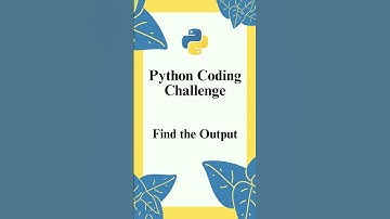 Python Coding Challenge - Code 18