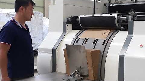 ZD-F550NB Flat Handles Paper Bag Making Machine ZNEP Nanjing Zono