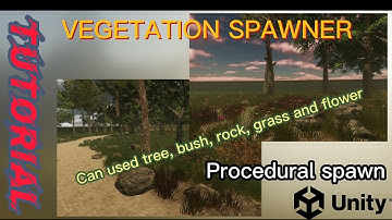 Unity EDC Vegetation Spawner